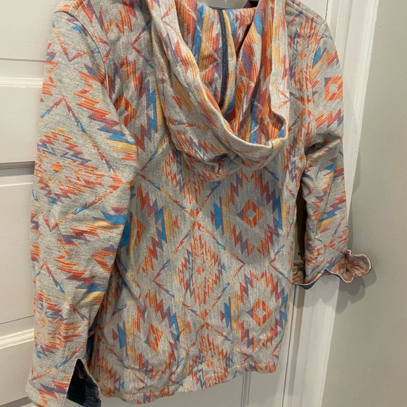 Faherty Multicolor Geometric Sweater - Picture 2 of 4